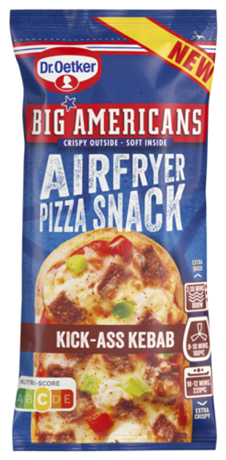 Dr. Oetker BA AIRFRYER PIZZA SNACK KEBAB