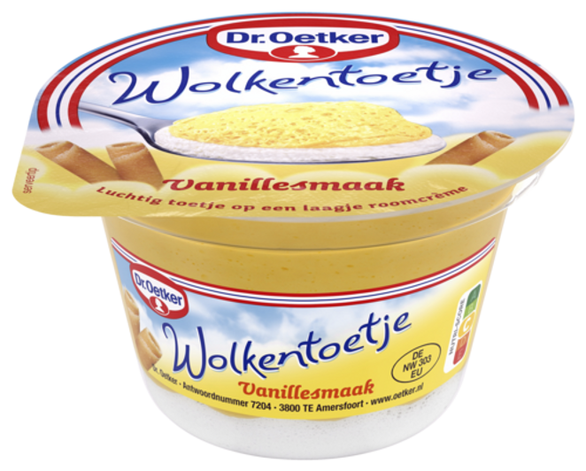 Dr. Oetker Wolkentoetje Vanille
