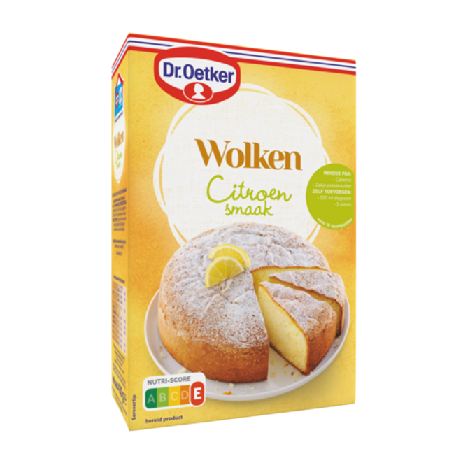Dr. Oetker Wolken Citroen Zacht & Luchtig