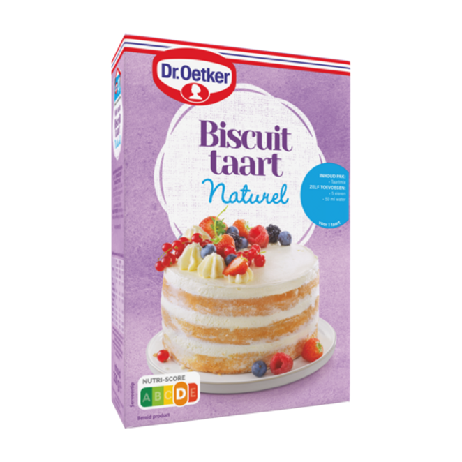 Dr. Oetker Biscuittaart