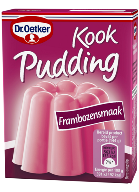 Dr. Oetker Kookpudding Frambozen