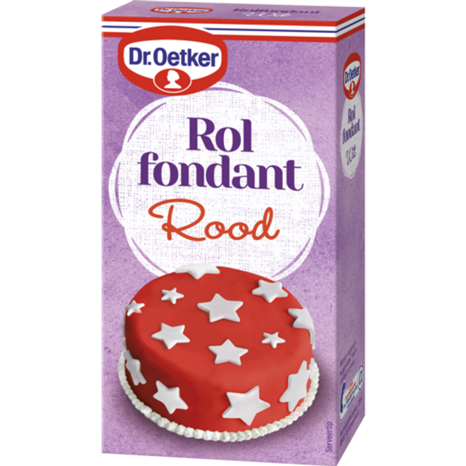 Dr. Oetker Rolfondant Rood