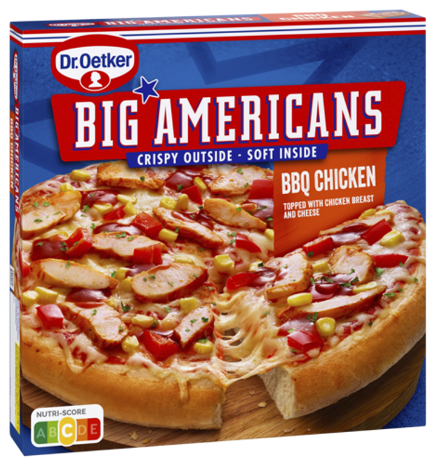 Dr. Oetker Big Americans BBQ Chicken