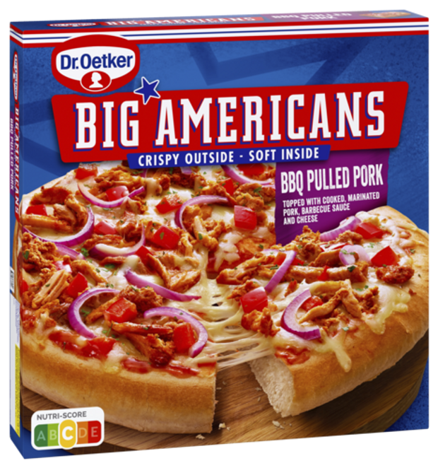 Dr. Oetker Big Americans BBQ Pulled Pork