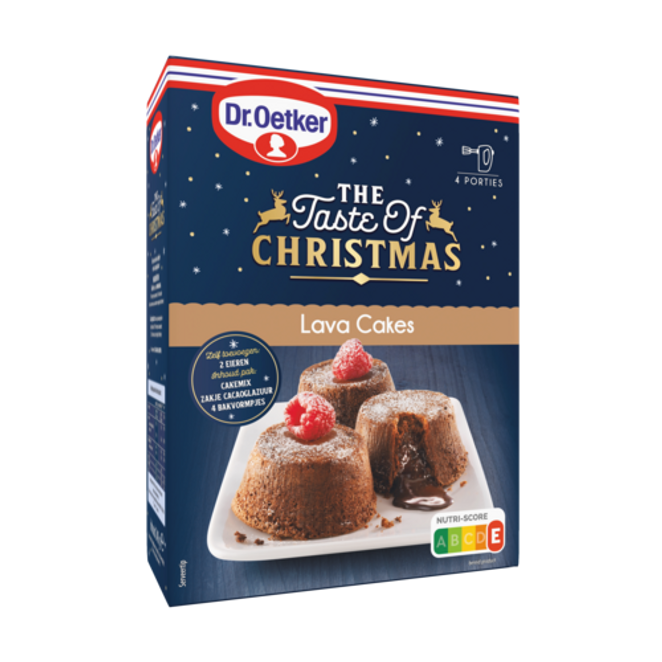 Dr. Oetker Lava cakes Taste of Christmas