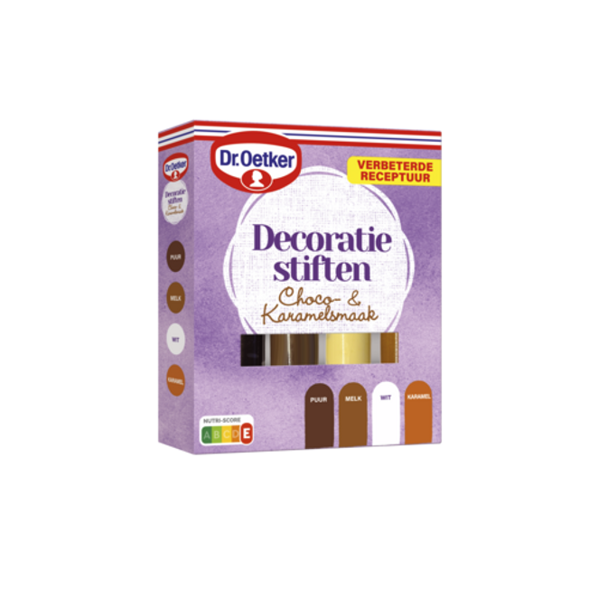 Dr. Oetker Decoratiestiften Choco & Karamel