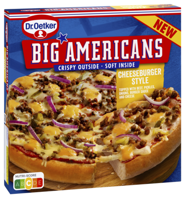 Dr. Oetker Big Americans Cheeseburger Style
