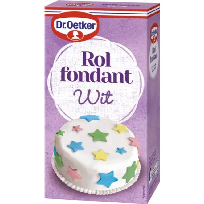 Rolfondant wit - 2167