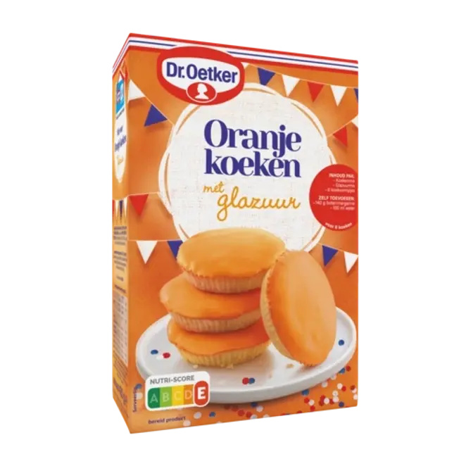 Oranje koeken met glazuur - 5197