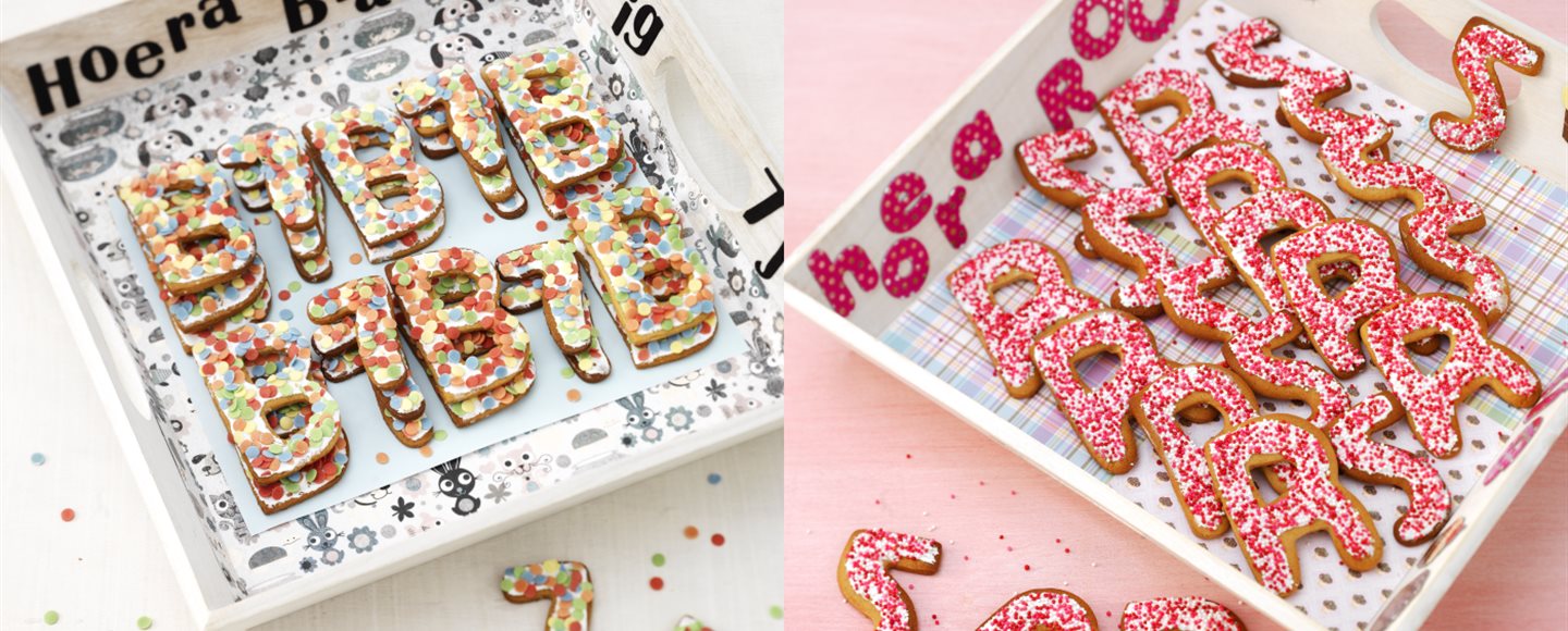 Letters en Cijfers - Koekjes Uitstekers & Uitsteekvormpjes | Kaatjes Bakwinkel