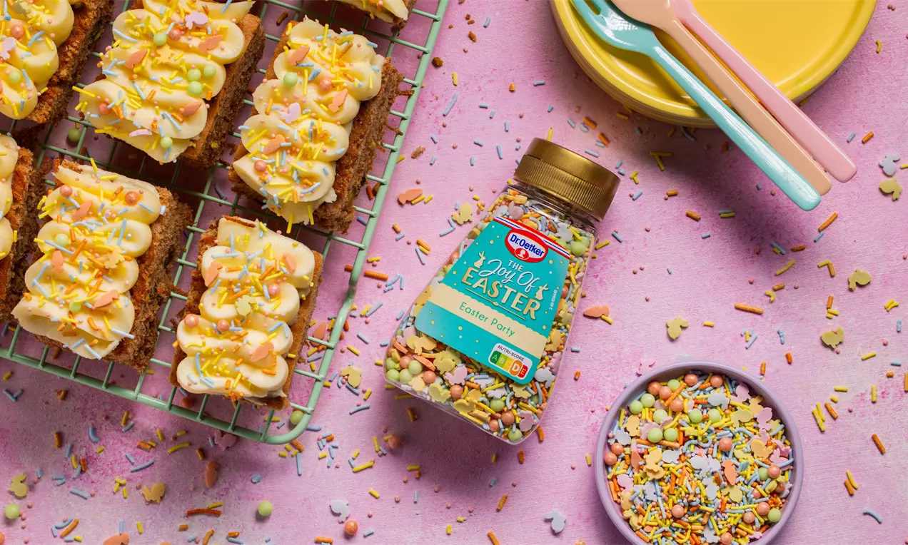 Carrot cakejes voor Pasen