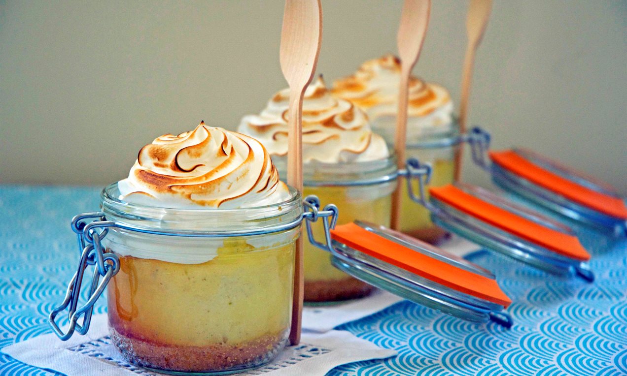 Lime Cheesecake met Meringue