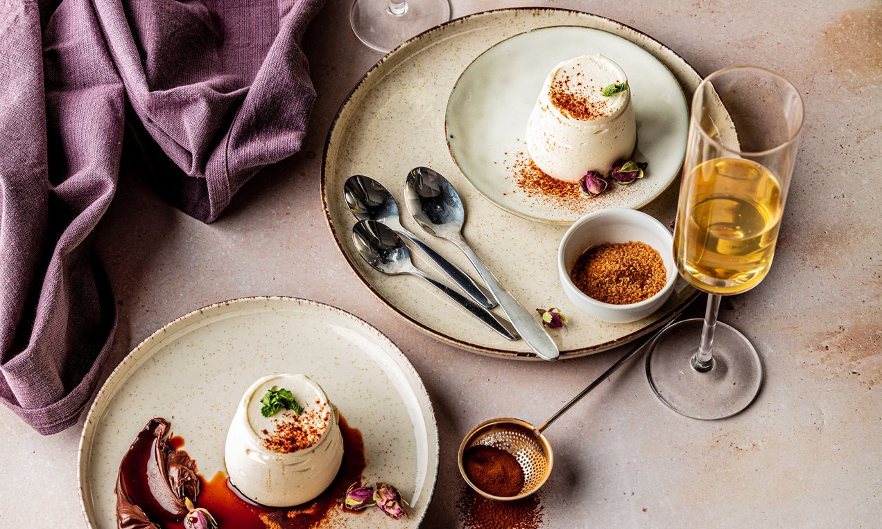 Kaneel panna cotta