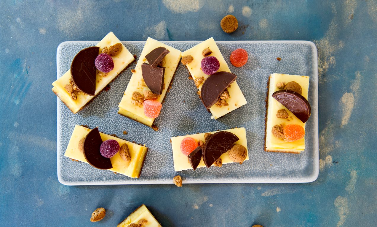 Cheesecake met kruidnootjes