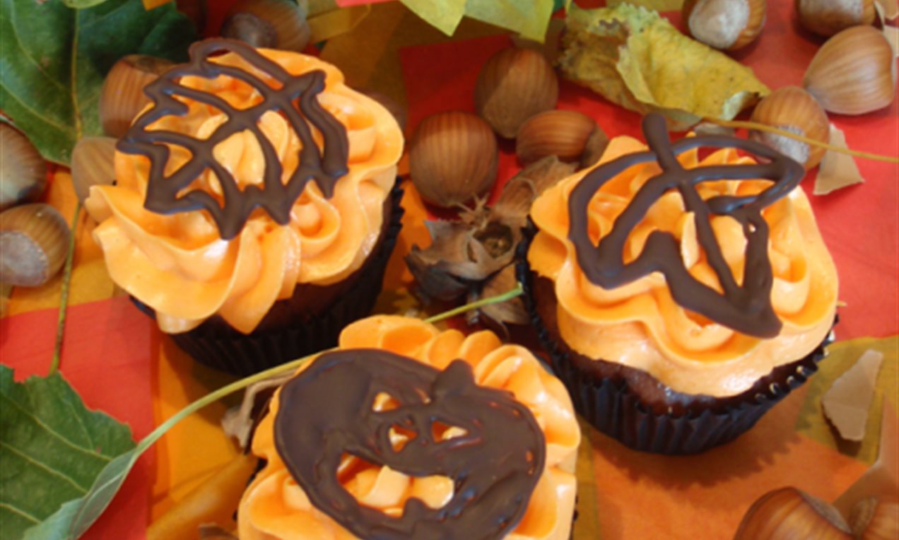 Cupcake Tijd voor Herfst