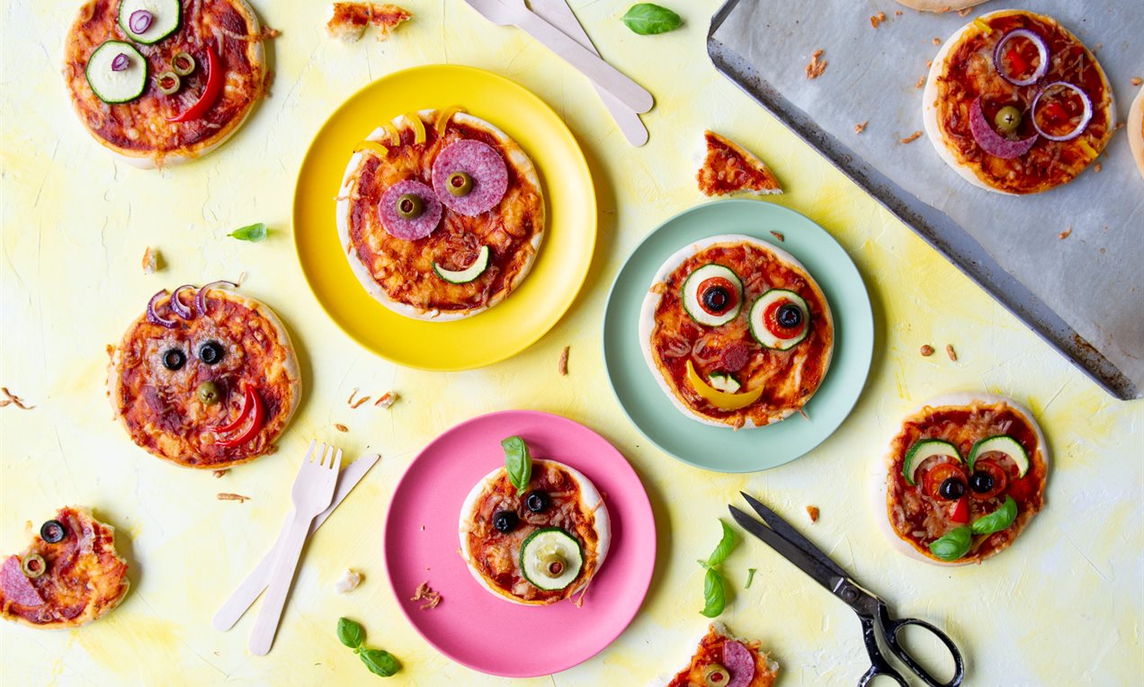 Pizzagezichtjes