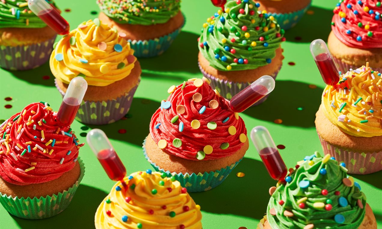 Cupcakes carnaval