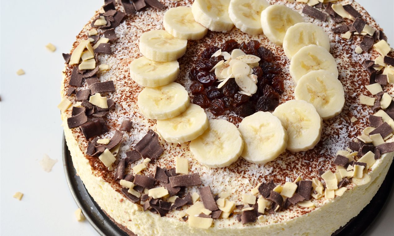 Chocolicious Banana Kwarktaart