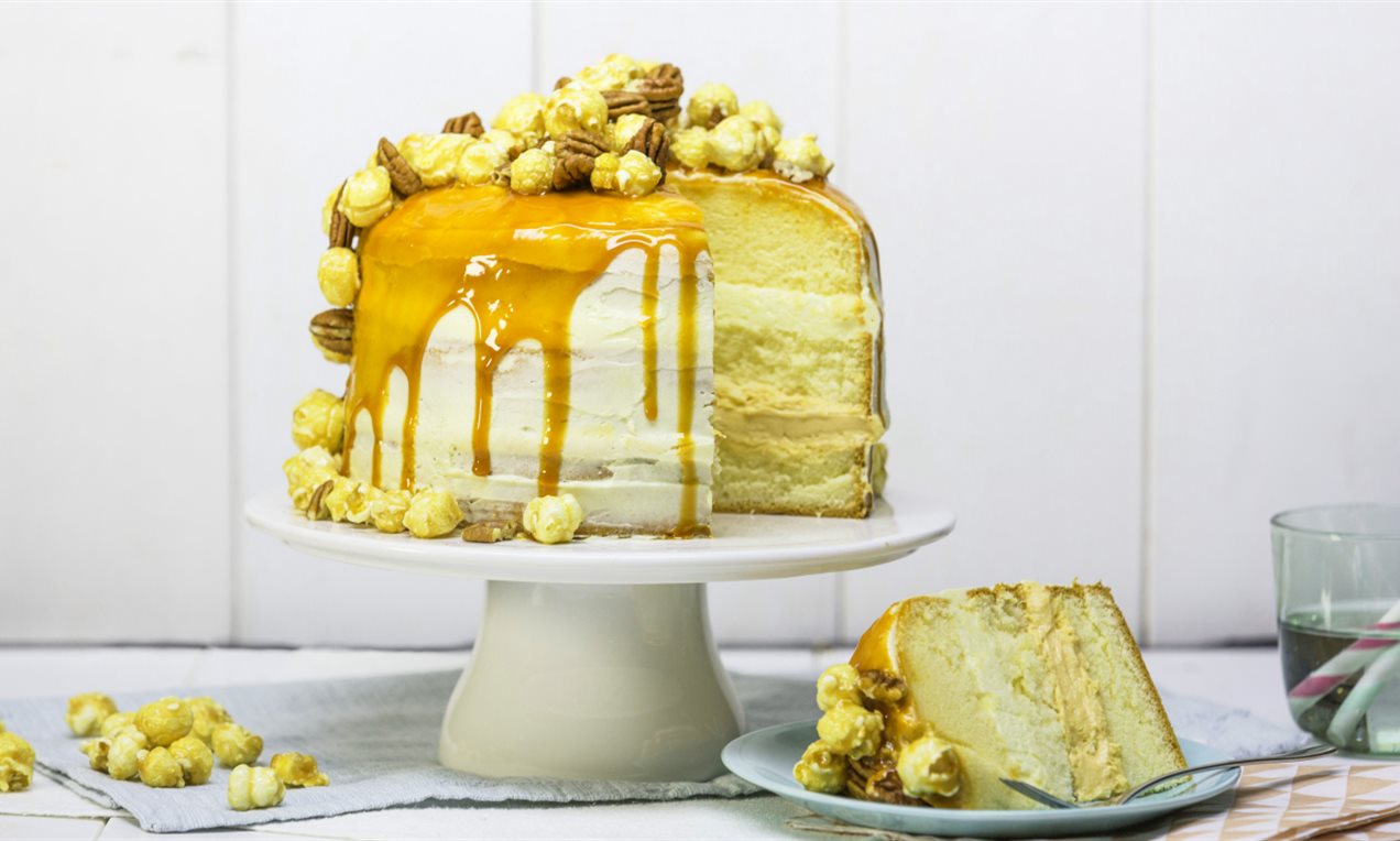 Naked Drip Cake Caramel