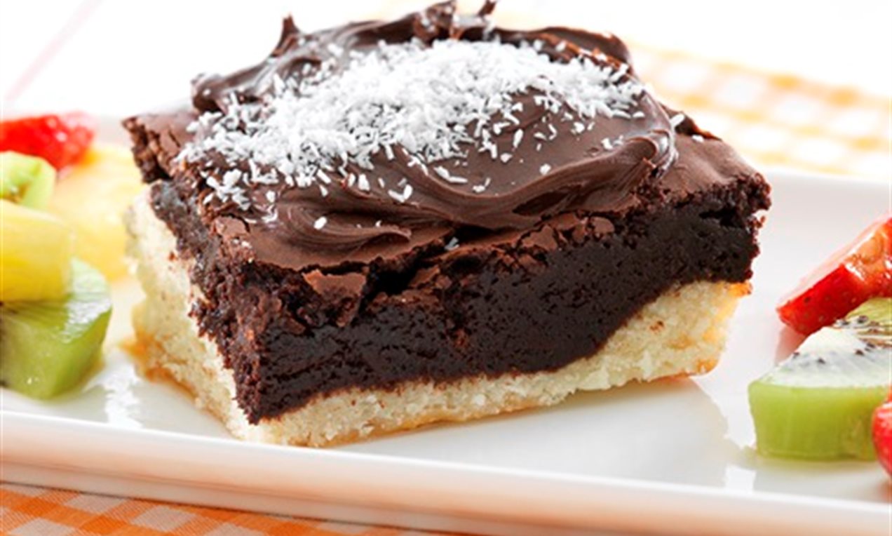 Kokos-Choco verwen brownies